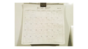 Wall Calendar for Breakfast/Lunch/Snack Rotation - www.LinesFromTheVine.com